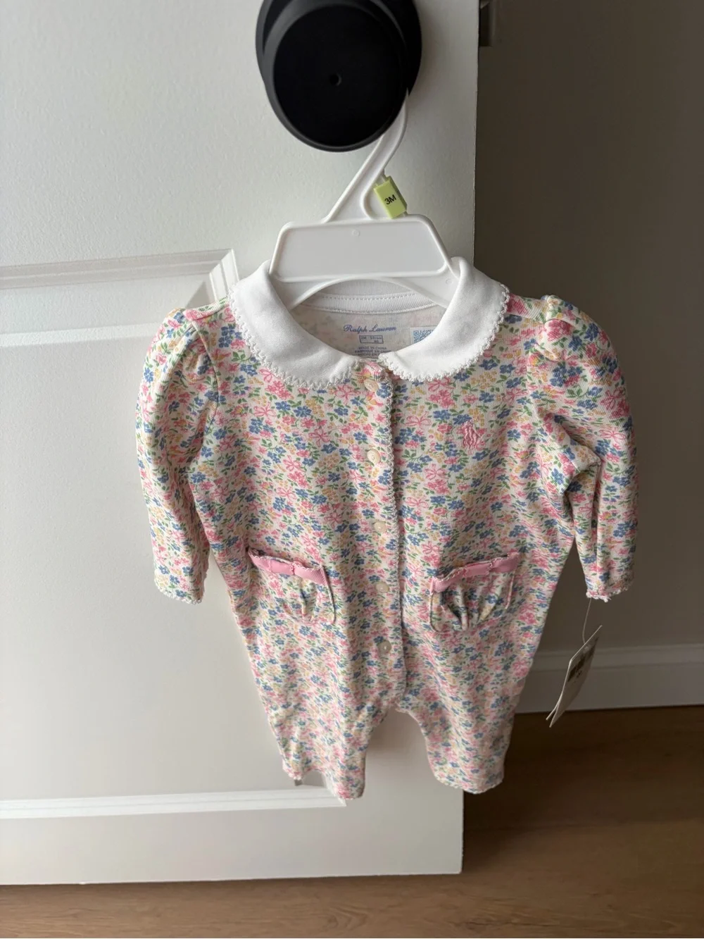 Ralph Lauren Floral One-Piece Coverall NWT